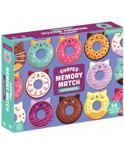 Dječja igra memorije Mudpuppy - Cat Donuts -1