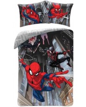 Dječji spavaći set Halantex - Spider-Man, Town -1