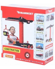 Dječja igračka Polesie - Mammoet, kamion i dizalica