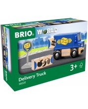 Dječji set Brio World - Kamion za dostavu