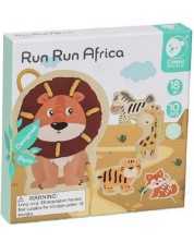 Dječja igra za nizanje Classic World - Afričke životinje -1