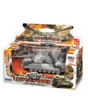 Dječja igračka RS Toys - Tenk, siva maskirna boja -1