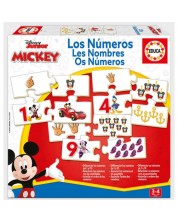 Dječja slagalica Educa 10 u 1 - Brojevi s Mickey Mouseom
