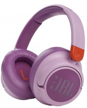 Dječje bežične slušalice JBL - JR 460NC, ANC, ružičaste