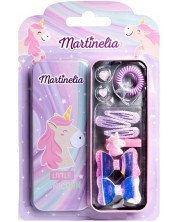 Dječji set dodataka za kosu Martinelia - Little Unicorn, 10 dijelova