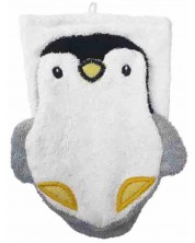 Dječja spužva tipa ručnik za kupanje Fuernis - Pingvin -1