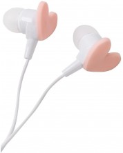 Dječje slušalice s mikrofonom I-Total - Rainbow Dream 11144, ružičaste