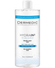 Dermedic Hydrain3 Hialuro Micelarna vodica H2O, 500 ml