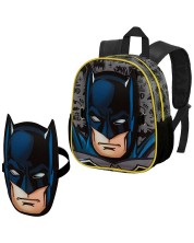 Dječji ruksak Karactermania Batman - Knight, 3D, s maskom