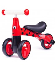 Dječji balans bicikl Bigjigs - Diditrike, crveni
