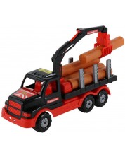 Dječja igračka Polesie - Mammoet, Kamion s cjepanicama -1