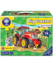Dječja slagalica Orchard Toys – Veliki traktor, 25 dijelova -1
