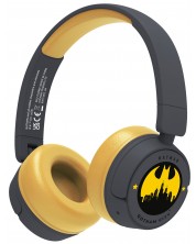Dječje slušalice OTL Technologies - Batman Gotham City, bežične, crno/žute -1