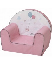 Dječja fotelja Bubaba - Zaljubljeni zeko, ružičasta -1