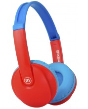 Dječje slušalice Maxell - BT350, crveno/plave -1