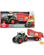 Dječja igračka Dickie Toys - Traktor s prikolicom, Fendt farm trailer -1