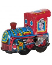 Dječja igračka Goki - Metalna lokomotiva s mehanizmom za navijanje -1