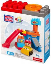 Dječji graditelj Fisher Price Mega Bloks - Rotirajuća garaža