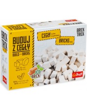 Dekorativne cigle za izgradnju Trefl Brick Trick Refill - Bijele -1