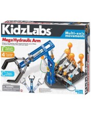 Znanstveni komplet 4М Kidz Labs - Mladi inženjer, hidraulična ruka -1