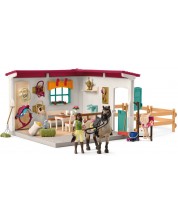 Dječji set za igranje Schleich Horse Club - Soba za odmor u staji -1