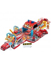 Dječja igračka Ocie - Transformirajuće vatrogasno vozilo i postaja -1