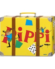Dječji kofer Pippi - Pipin veliki kofer, žuti, 32 cm