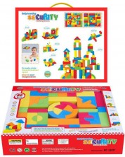 Dječji set Raya Toys - Kocke za gradnju, 80 komada