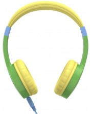 Dječje slušalice s mikrofonom Hama - Kids Guard, zeleno/žute -1