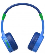 Dječje slušalice s mikrofonom Hama - Teens Guard, bežične, plave