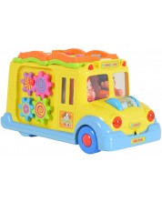 Dječja glazbena igračka Hola Toys - Školski autobus -1