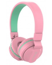 Dječje slušalice Tellur - Buddy, bežična, ružičasta -1