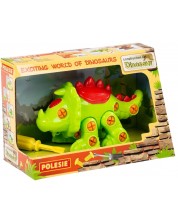 Dječji konstruktor Polesie Toys -  Dinosaur Triceratops -1