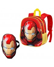 Ruksak za vrtić Karactermania Iron Man - Armour, 3D, s maskom -1