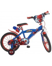 Dječji bicikl Huffy - 14", Spiderman, plavi