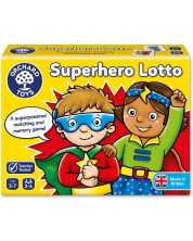 Dječja edukativna igra Orchard Toys – Loto Superheroji