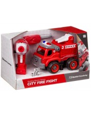Dječja igračka Raya Toys - Montažno vatrogasno vozilo