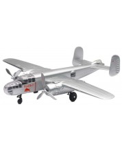Dječja igračka Newray - Zrakoplov B-25 Mitchell Red Bull, 1:72