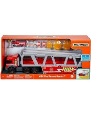 Dječja igračka Mattel - Kamion autotransporter Fire Rescue Hauler