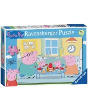 Dječja slagalica Ravensburger od 35 dijelova - Obiteljsko vrijeme s Peppa Pig -1