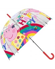 Dječji kišobran Kids Euroswan - Peppa Pig, transparentan, 48 cm