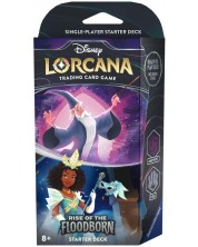 Disney Lorcana TCG: Rise of the Floodborn Starter Deck - Merlin and Tiana -1