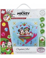 Dijamantna tapiserija Craft Вuddy - Mickey i Minnie Mouse, zima -1