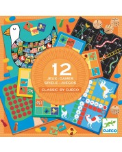 Set klasičnih dječjih igara Djeco - 12 igara -1