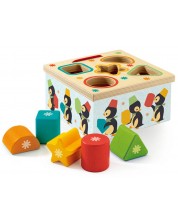 Drvena igračka za sortiranje Djeco - Geo Junzo