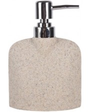 Dozator za tekući sapun Inter Ceramic - Amelia, 10.9 x 16 cm, bež -1