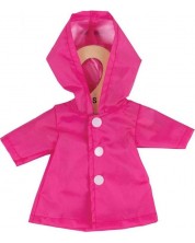 Odjeća za lutke Bigjigs - Ružičasti kišobran, 25 cm