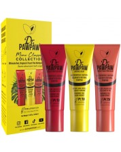 Dr. Pawpaw Set - Balzami za usne i obraze​, Original, Peach Pink & Ultimate Red, 3 x 10 ml -1