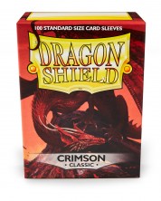 Dragon Shield Standard Sleeves - Grimizni (100 kom.) -1