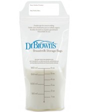 Vrećice za majčino mlijeko Dr. Brown’s - 25 komada, 180 ml -1